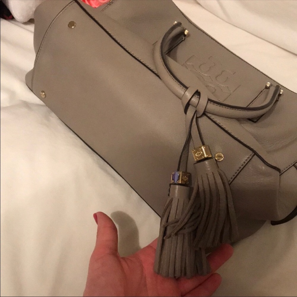 Tory Burch authentic grey purse